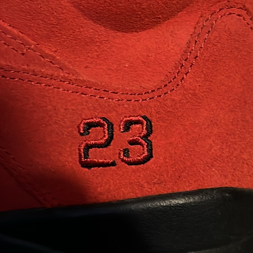 Jordan 5 Retro Raging Bull Red - Picture 5 of 5